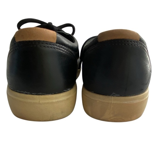 ECCO Soft 7 Sleek Scandinavian Men's Soft Black Leather Sneaker EU 43 SZ 10 - Picture 10 of 16